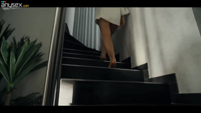 Hot blonde babe with small tits has a weird sexual intercourse with tentacles