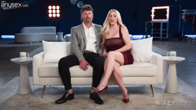 Hot blonde mifl Brianna Coppage gets fuked hard by Jax Slayher's huge cock in front of her cuck husband