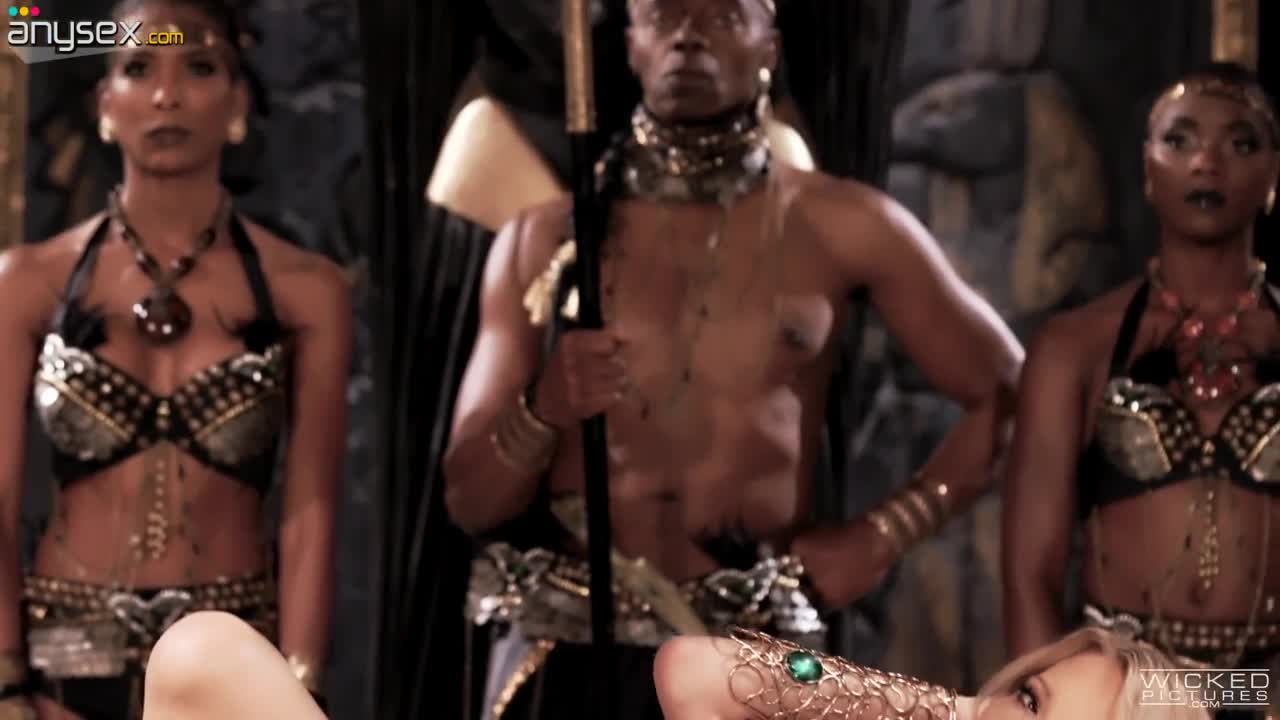 Black pharaoh and his concubines fuck bodacious white woman Free Porn Videos | ePornAny.
