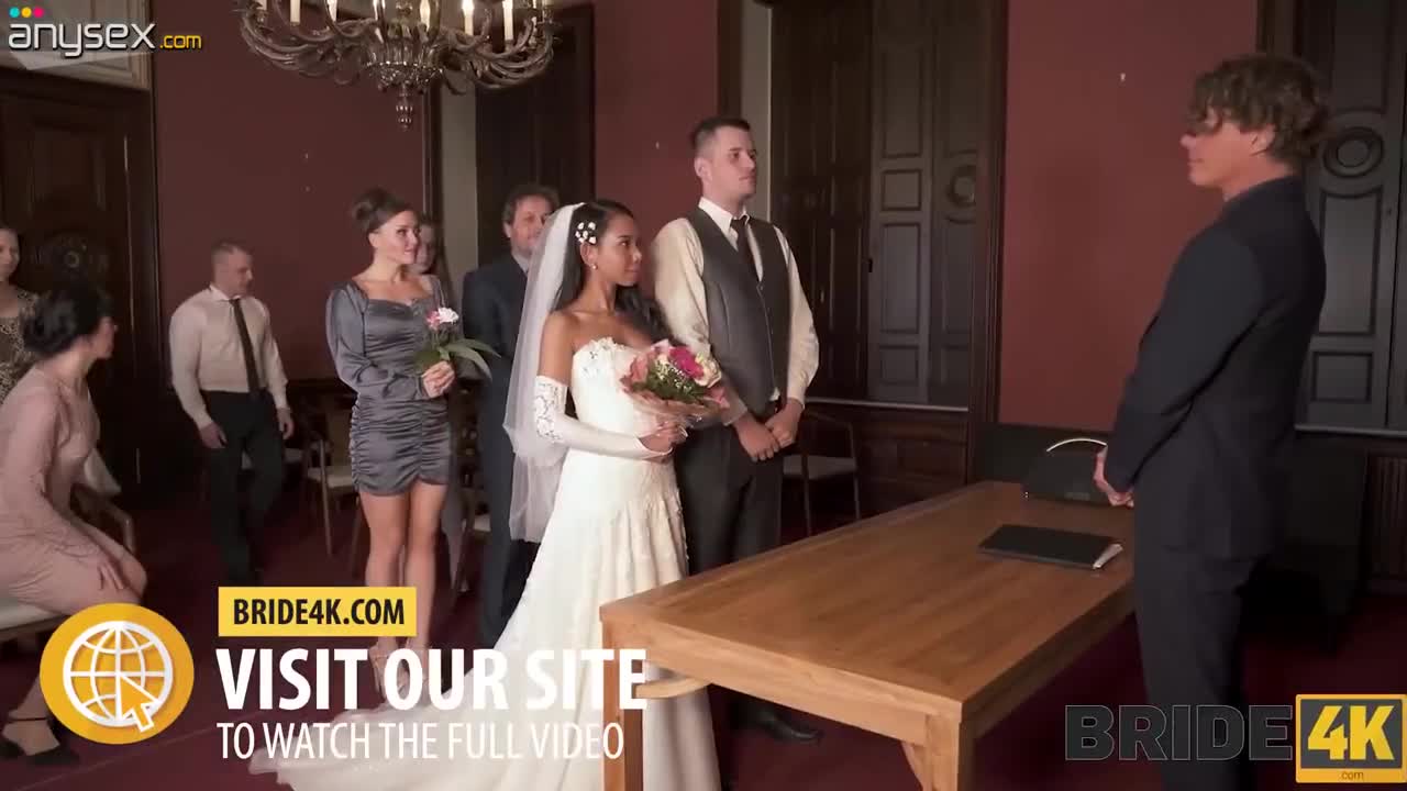 Lovely Slim Brunette Bride Cheats On Her Fiancé With Her Ex-BF Right On the Wedding Day Free Porn Videos | ePornAny.