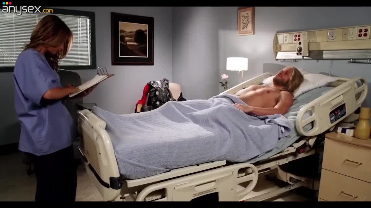 Horny nurse Alyssa Branch gets intimate with patient and reaches orgasm with rim Free Porn Videos | ePornAny.