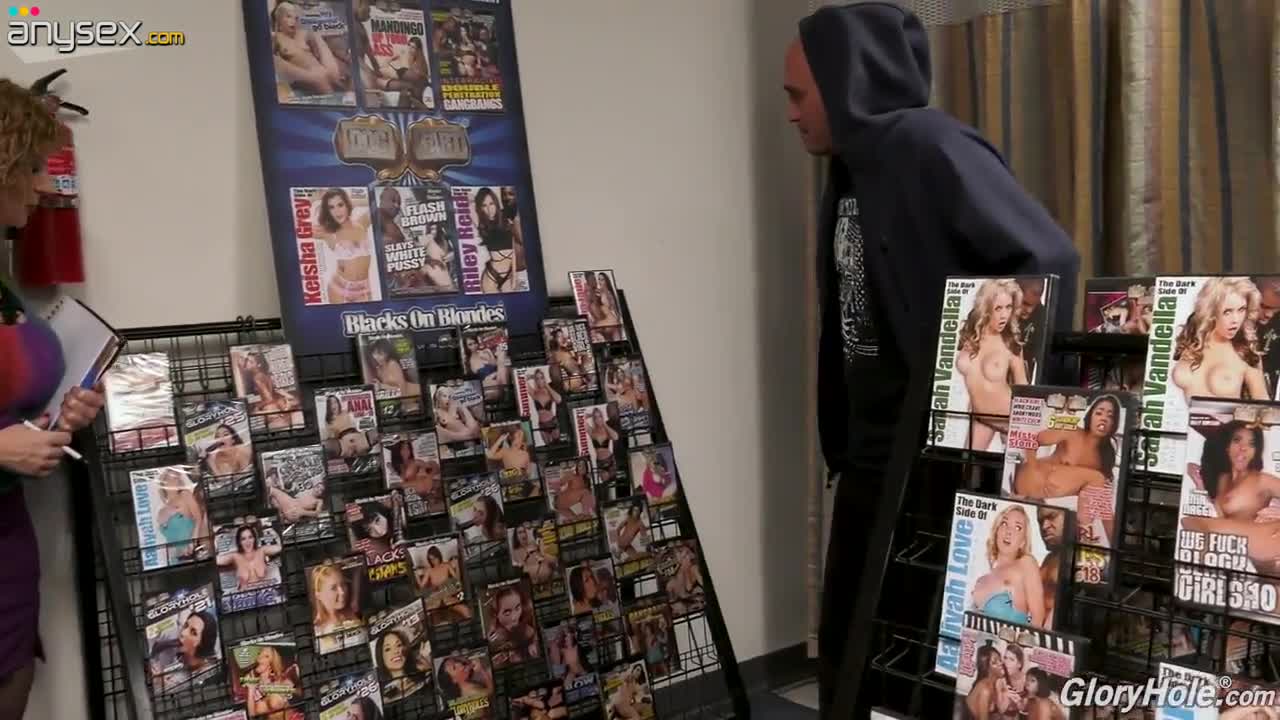 Chubby huge breasted Sara Jay is fucked right by glory hole anon stud Free Porn Videos | ePornAny.