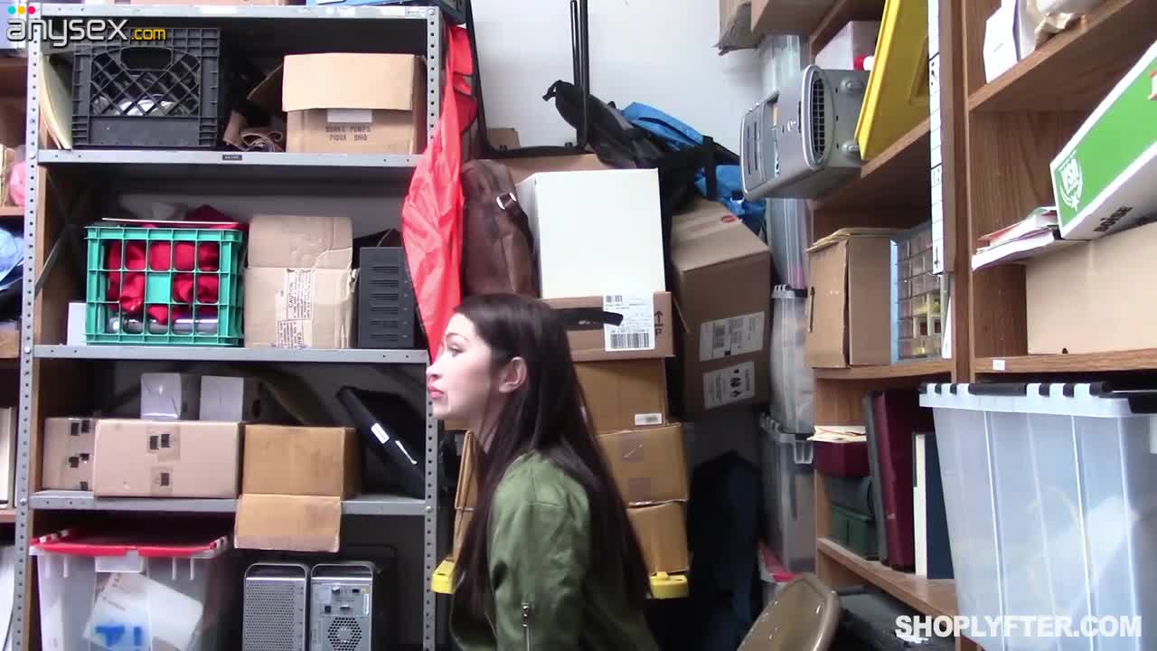 Shoplifter Jennifer Jacobs gets her face and pussy fucked in the back room Free Porn Videos | ePornAny.