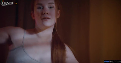 This Sexy Slim Redhead Likes To Be Fingered And Pounded Extremely Hard
