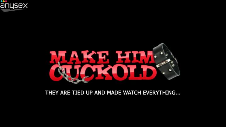 Tied up cuckold dude watches how whorish girlfriend sucks stranger's dick Free Porn Videos | ePornAny.